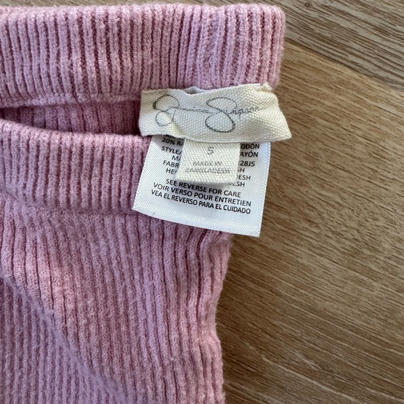Jessica Simpson Pink Cable Knit Sweater and Pants Set - Picture 4 of 4